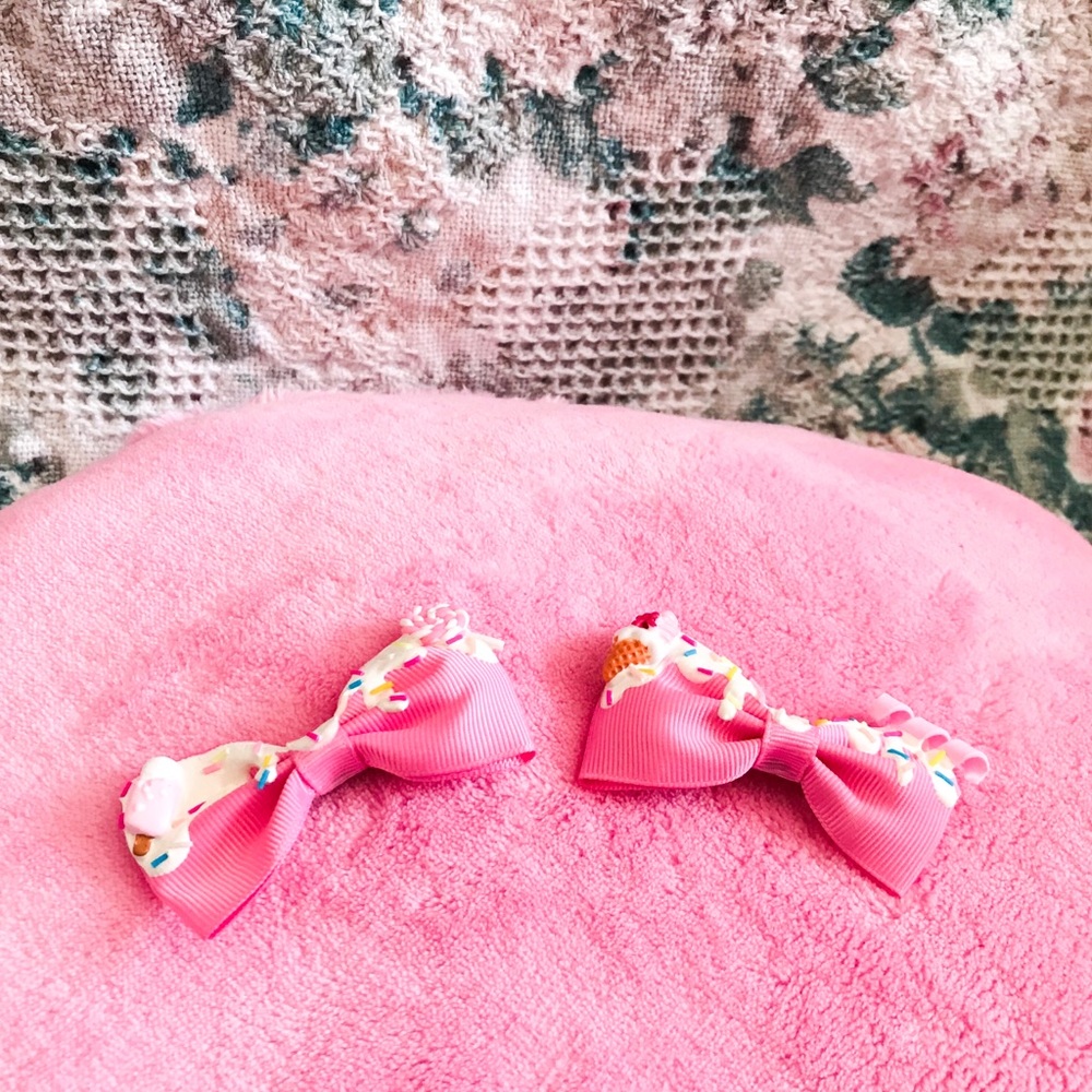 💖 Kawaii Dessert Inspired Hair Bows 💖